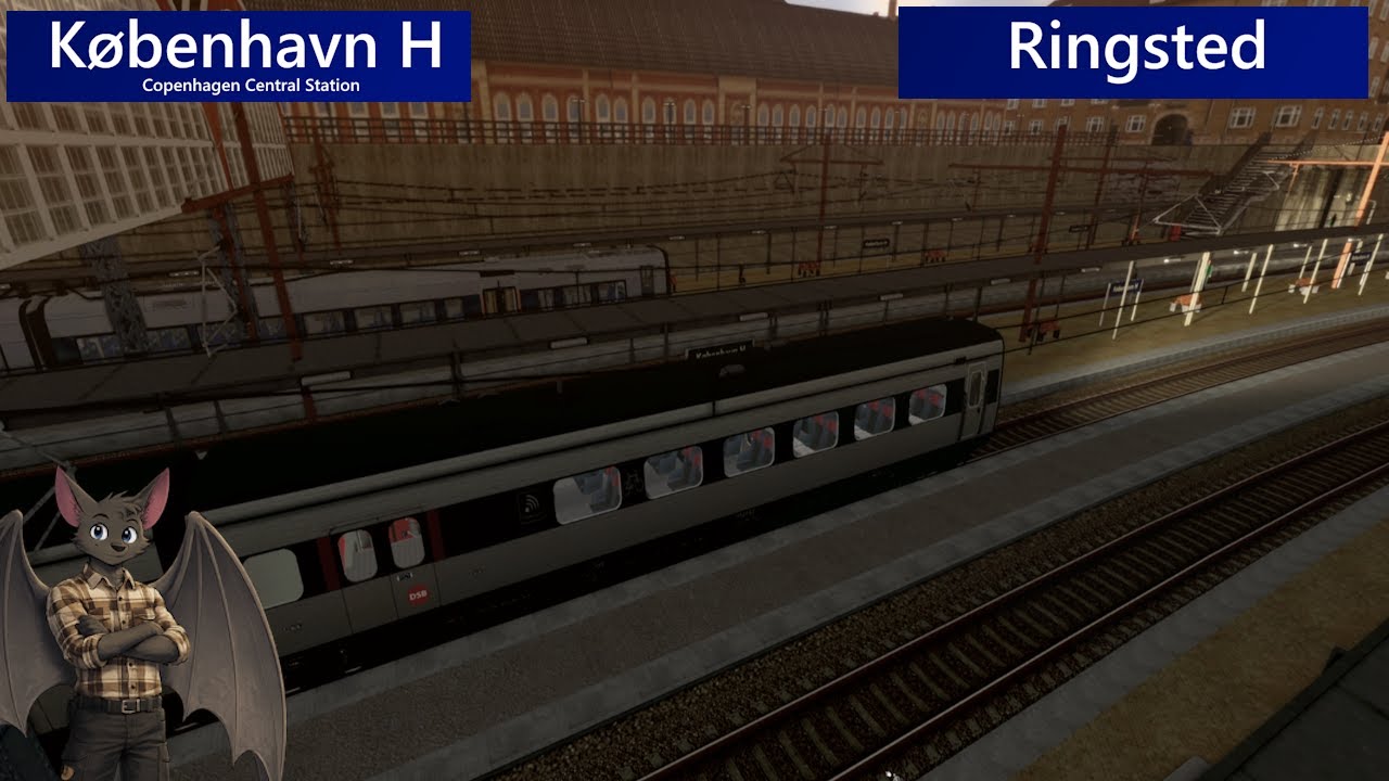 På skinner med AnViFox | København H → Ringsted via Køge Nord (ep.11)