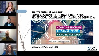 CÓMO GESTIONAR EL CANAL ÉTICO Y SUS BENEFICIOS. Canal de denuncias. Compliance