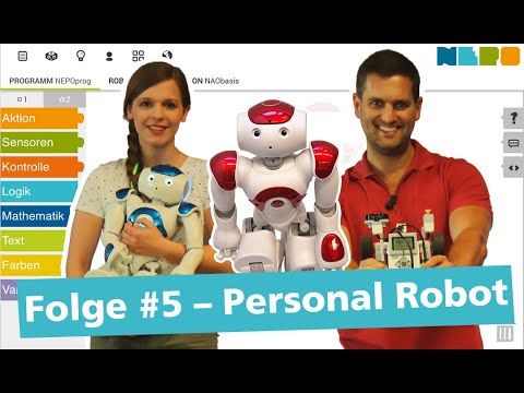 Programming with Open Roberta feat. Daniel Jung & Sophie Charlotte - Episode # 5 NAO Robot