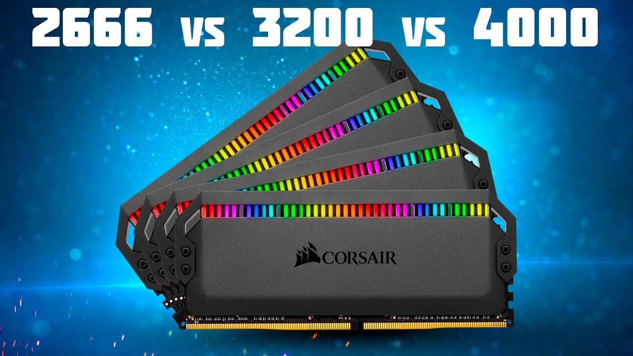 Update НУЖНА ЛИ ТЕБЕ БЫСТРАЯ ОПЕРАТИВНАЯ ПАМЯТЬ? 2666Mhz vs 3200Mhz vs 4000Mhz