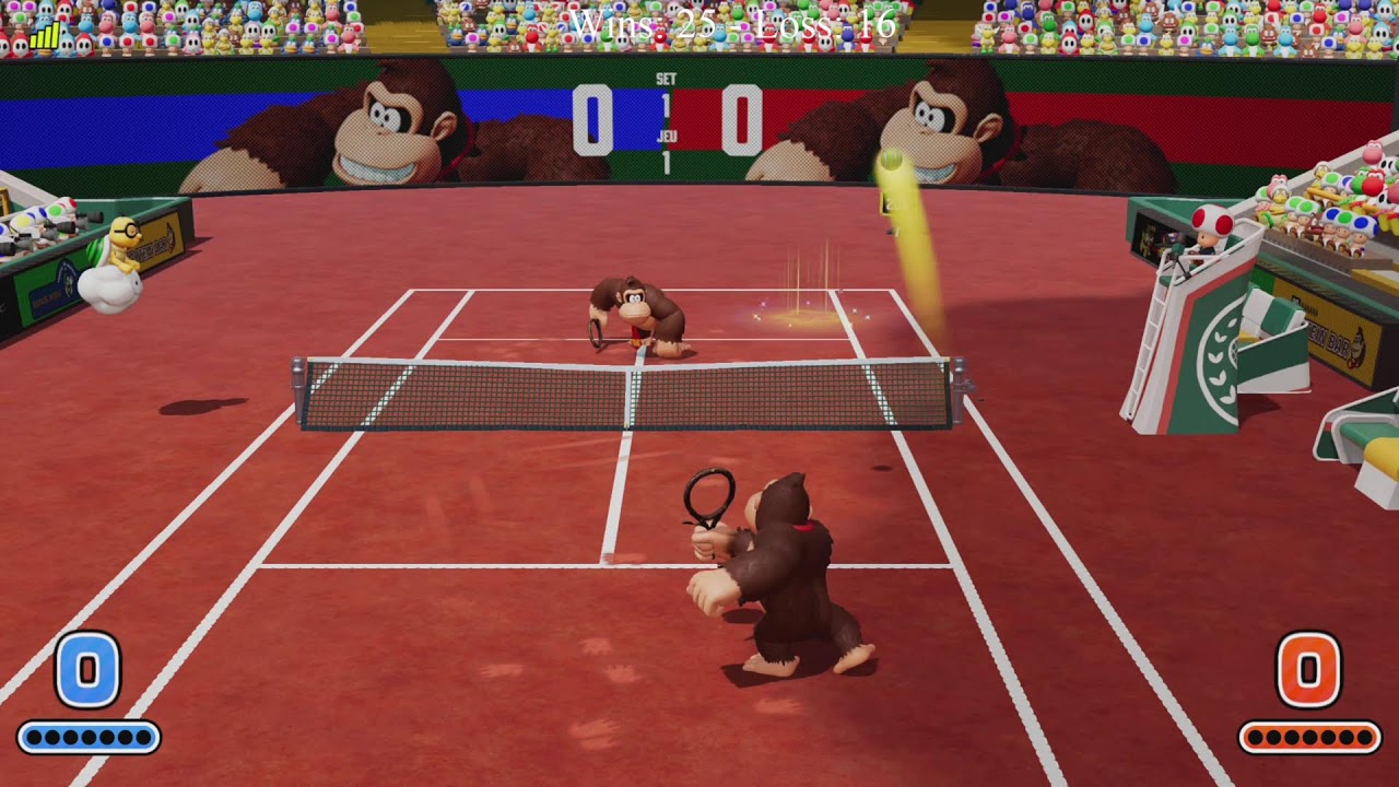 Mario Tennis Fever Rang S+ Go Top 40