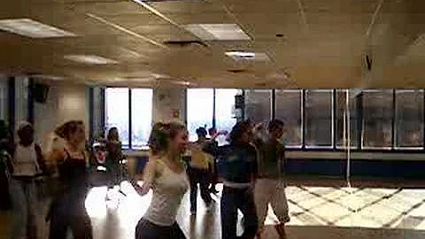 Jim Linehan hip-hop/funk class