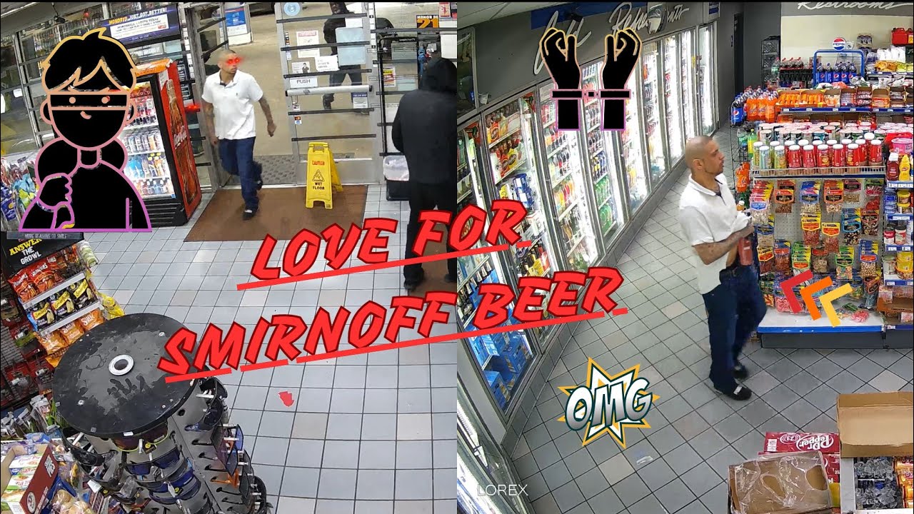 LOVE FOR BEER | FUNNY FAIL | CAUGHT ON CAMERA | GAS STATION FUNNY STUFF ...