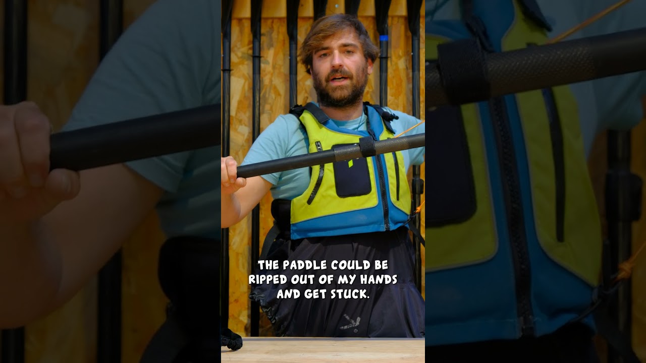As-tu déjà perdu ta pagaie en pleine session de packraft ? - Tips du Jeudi : Les leash en packraft !
