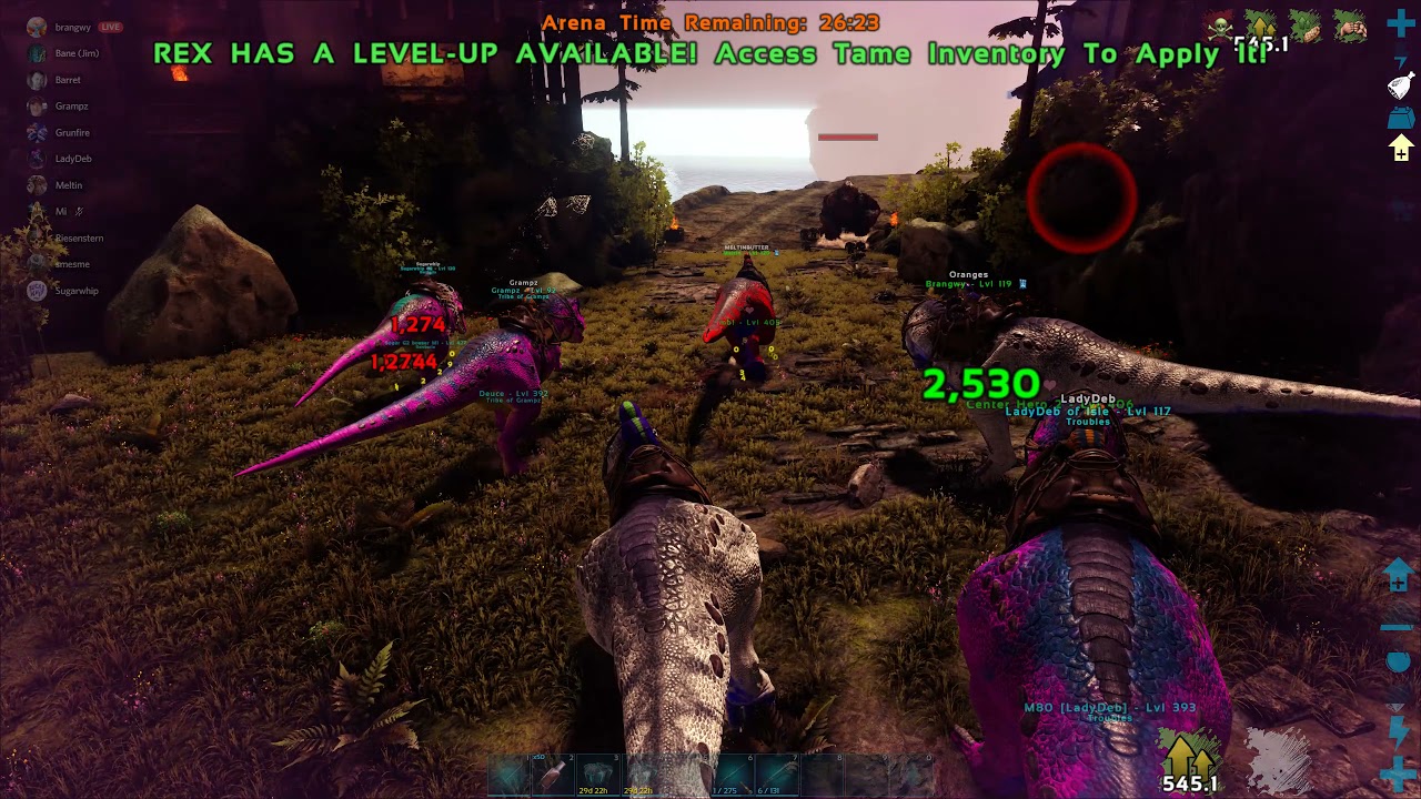 ARK  - Broodmother and Megapithecus kill