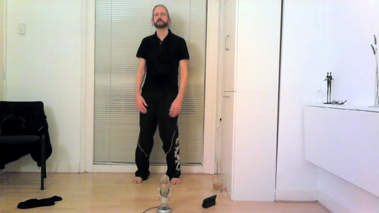 10 minuten schudden om spanning loslaten