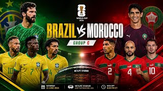 Brazil vs Morocco: World Cup 2026 Head-to-Head Analysis#brazil  #morocco #worldcup2026