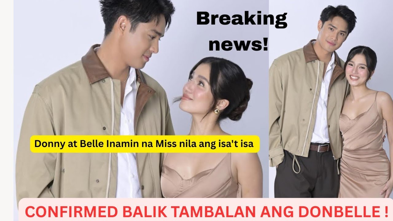 JUST IN ! DONNY AT BELLE MARIANO EXCITED SA KANILANG  BALIK TAMBALAN AT MAY PASABOG AT SECRET REVEAL