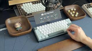 Gray Studio BD60 | Gateron Milky Yellow Pro | Typing Sound Test ft. Hange Zoë