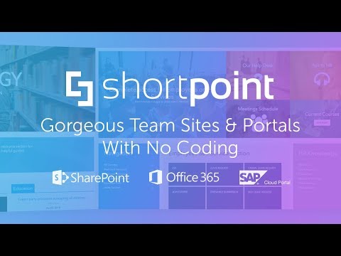 Design SharePoint Intranet Sites, Portals & Business Websites with no coding