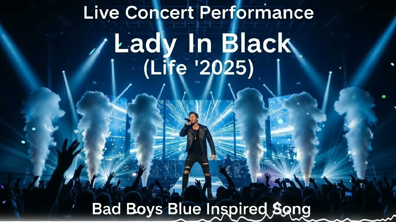 Live Concert Performance | Lady In Black (Live '2025) Bad Boys Blue Inspired Song