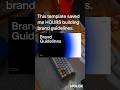 This template saved me HOURS in building brand guidelines. #brandguidelines