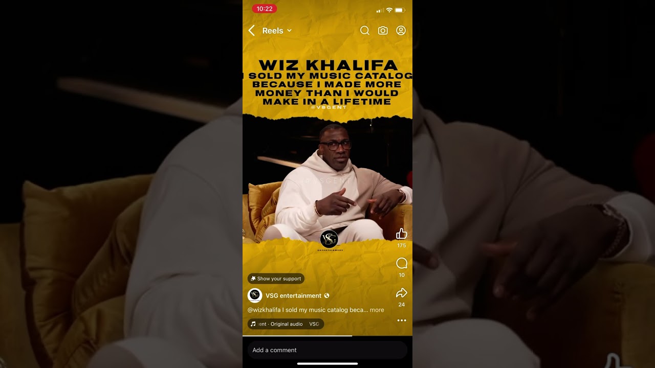 WIZ KHALIFA TIPS ON HOW TO SELL YOUR MUSIC CATALOG