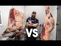 Cow front quarter vs hind quarter custom cut style  the bearded butchers