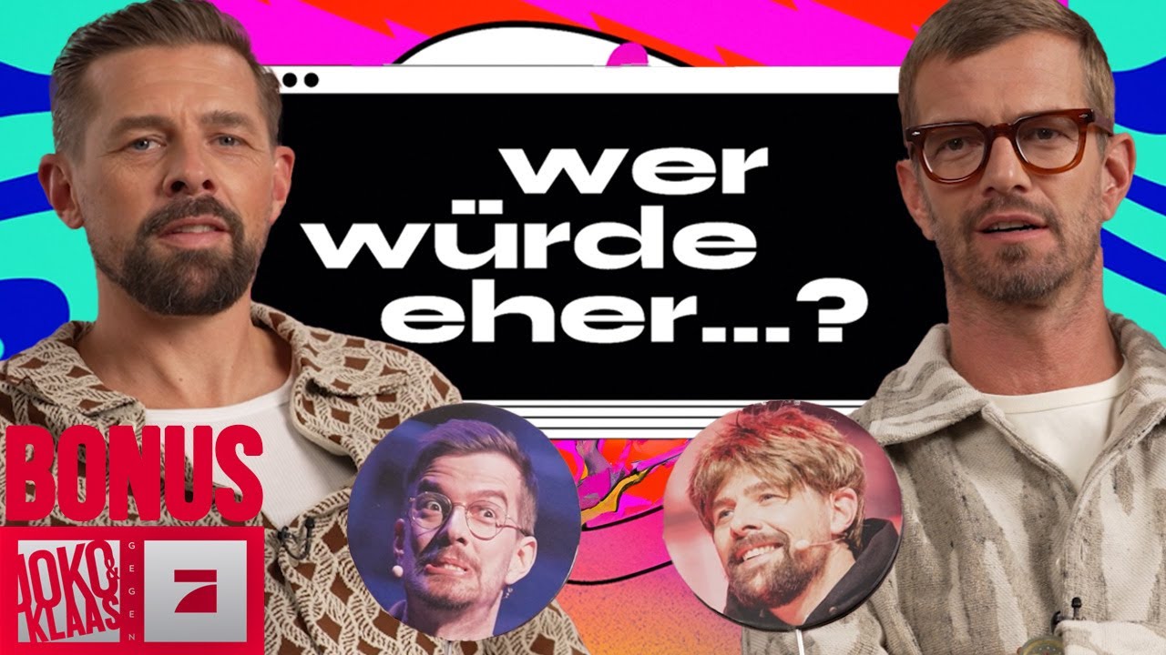 "Ich geh jetzt!" | Wer würde sich eher nach der Sendung beim anderen entschuldigen? | BONUS