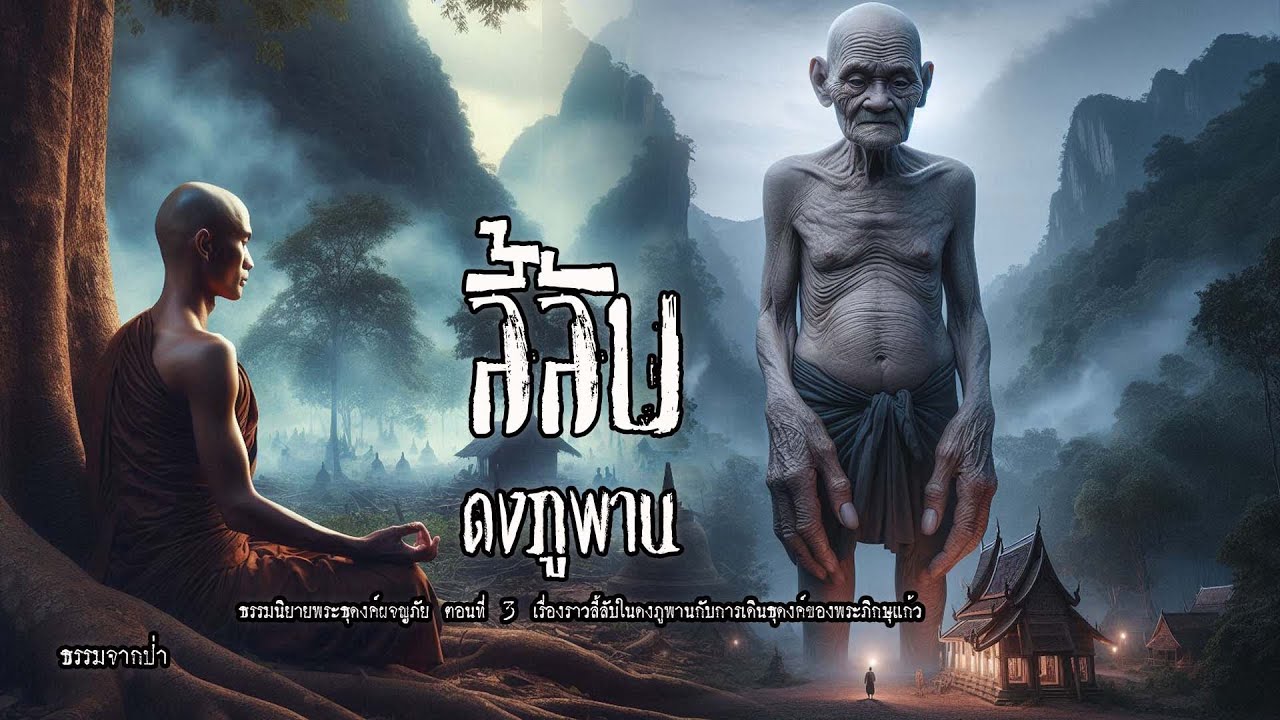 ลี้ลับในดงภูพาน การท่องธุดงค์ของพระภิกษุแก้ว หลงป่า ในดงภูพาน | ธรรมนิยายพระธุดงค์ผจญภัย EP.3