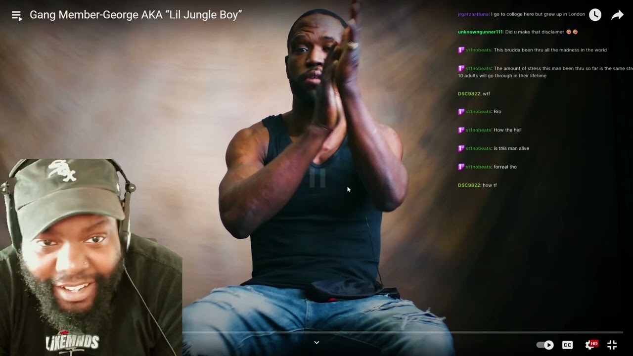 BY FAR THE CRAZIEST STUFF I"VE HEARD! CHICAGO DUDE REACTS TO "LIL JUNGLE BOY"