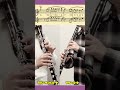 【輝く未来】後半はデュオになります！#tangled #clarinet #disney #ラプンツェル #クラリネット #楽譜 #吹いてみた