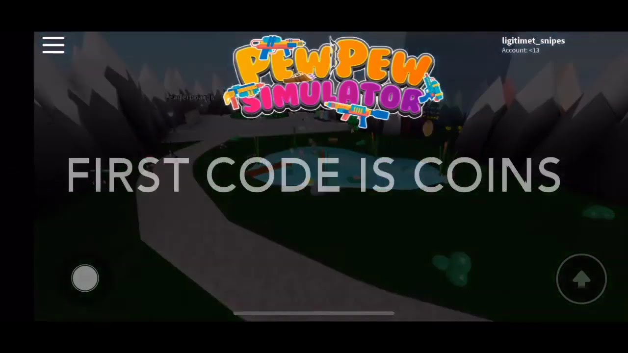 All codes in pew pew simulator