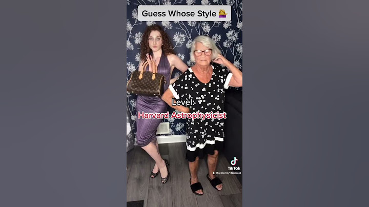 Guess Whose Style: Grandma Edition 👗
