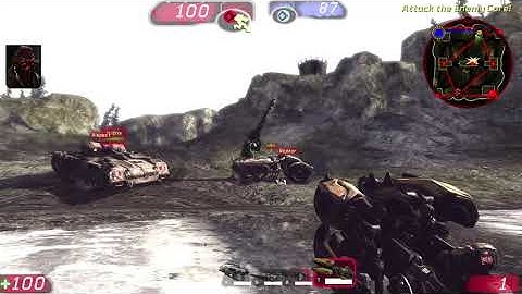 Unreal Tournament 3 Warfare++ (128 bots)