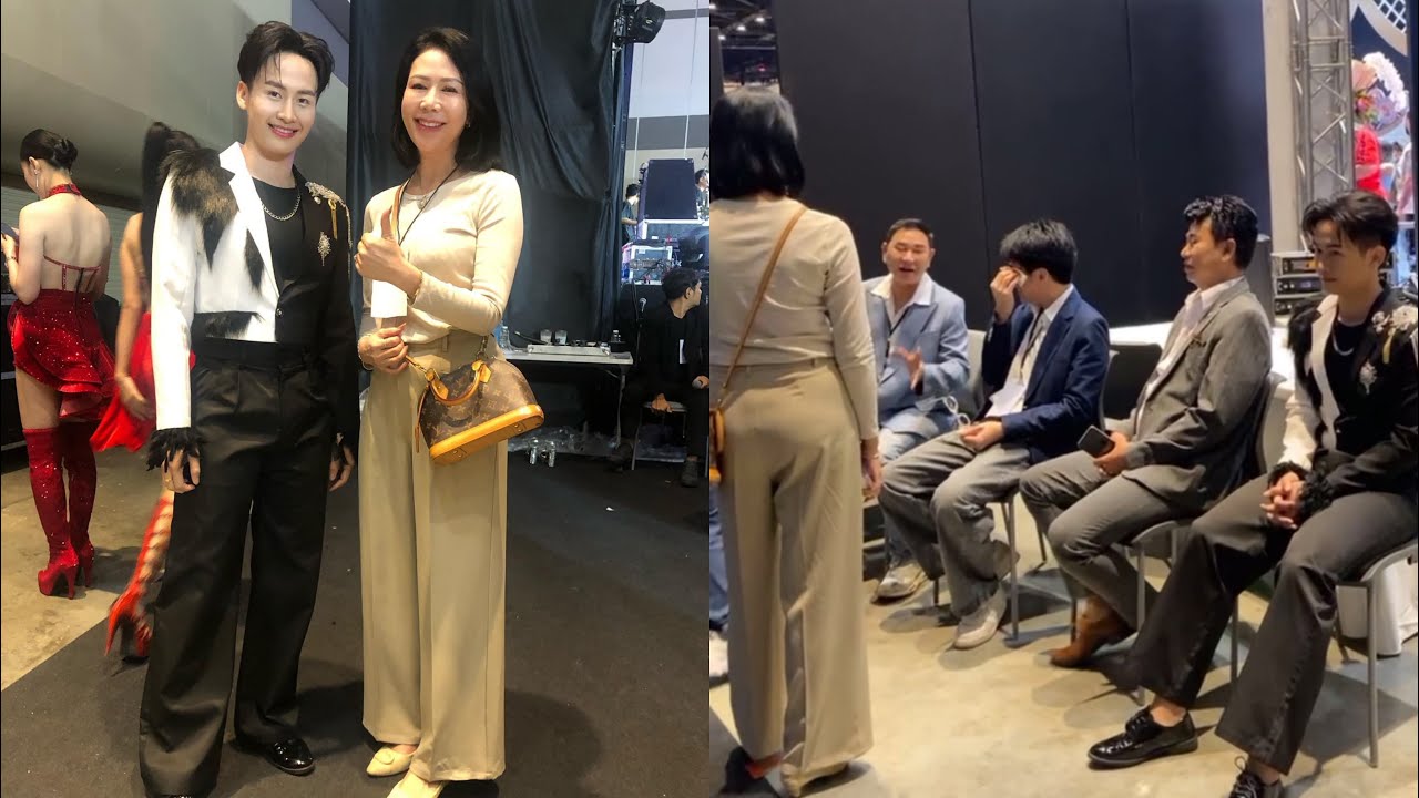 บรรยากาศหลังเวที!! ต้าวหยอง ก่อนขึ้นโชว์งาน Soft Power