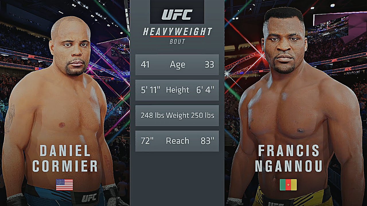 Daniel Cormier Vs. Francis Ngannou UFC 4 Gameplay (Legendary Difficulty) (AI Vs AI) (PS5