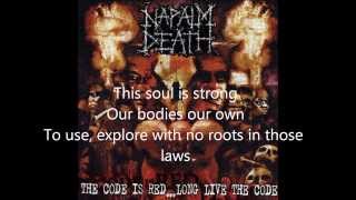 Pledge Yourself to You Napalm Death With Lyrics HD