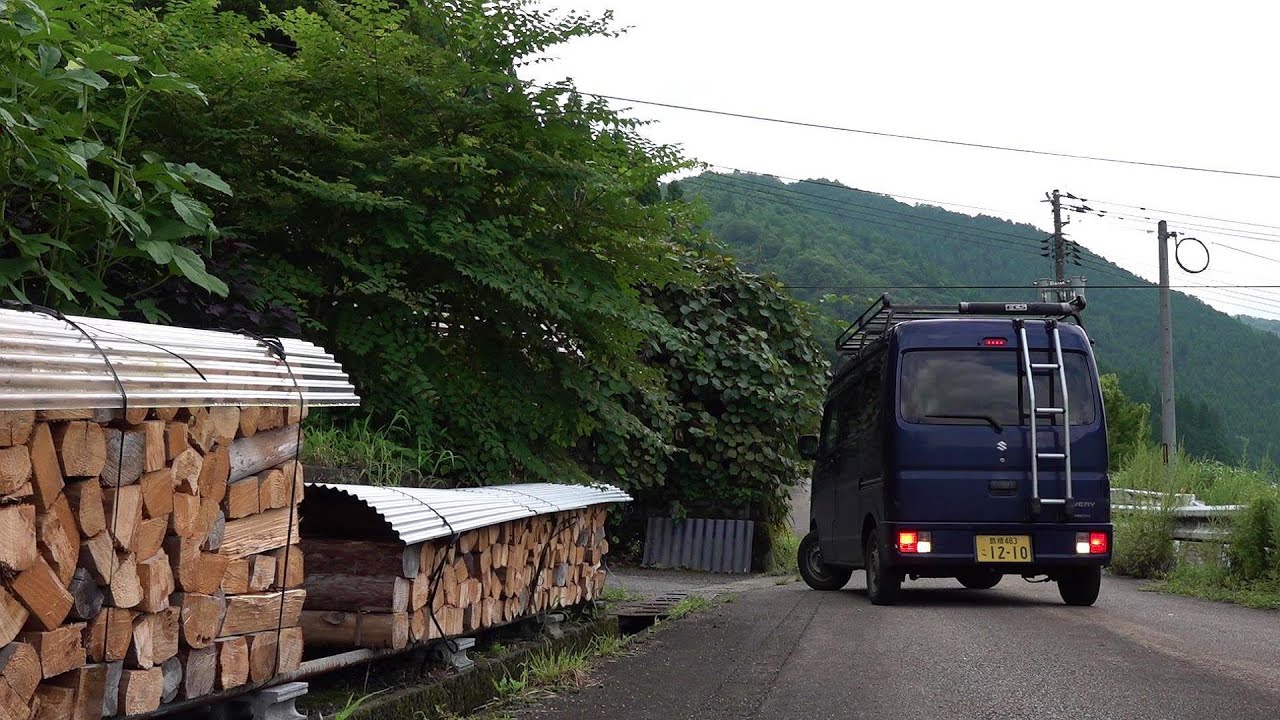 軽バンでアウトドア生活