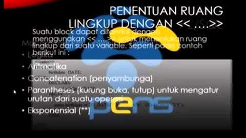 Basis Data Lanjut   P1   Pendahuluan PLSQL