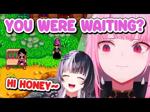 Shiori Won't Stop Messing with Calli in Stardew Valley 【Hololive EN】