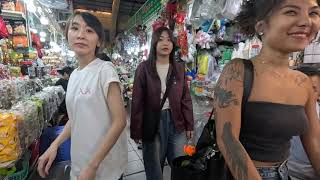 Exploring the Heart of Ho Chi Minh City: Bến Thành Market Adventure! 🛍️🌆