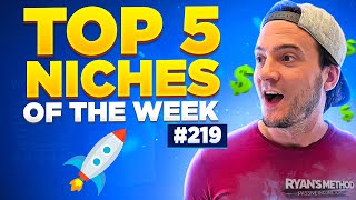 TOP 5 NICHES 🔥 Print on Demand Niche Research # 219 — (8/4/2024)
