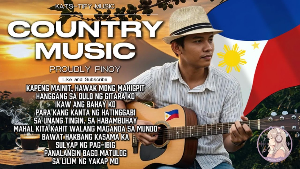 [Kapeng Mainit, Gitara Lang, Damdamin Buo] 🎸🇵🇭 | Filipino Country Music ...
