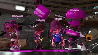 [Splatoon 2] Bamboozler 14 MK I | First Quad Kill | Humpback Pump Track Clam Blitz