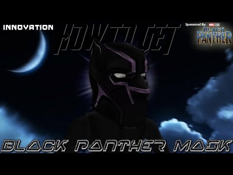 How To Get The Black Panther Mask Catalog Item Innovation Event Black Panther Youtube - black panther s mask roblox