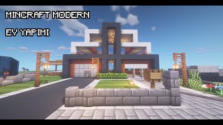 MINECRAFT MODERN EV YAPIMI (LINK ACIKLAMADA)