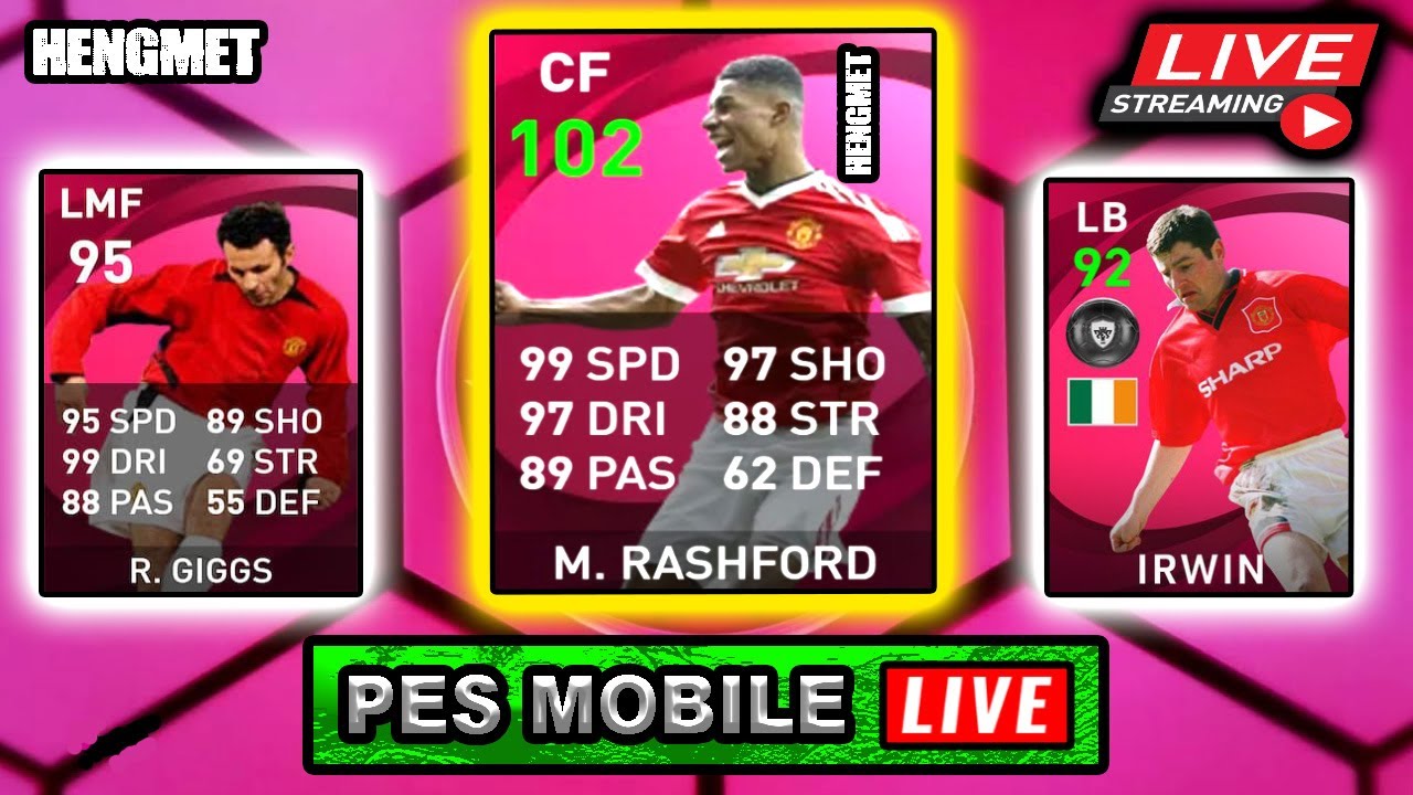 Pes Mobile Live Streaming Indonesia - #PESMOBILELIVE 21 HengMet - YouTube