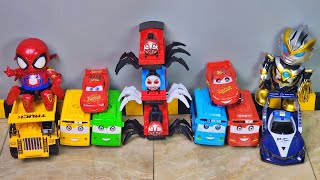 KERETA HANTU THOMAS EXE BERSAMA TAYO BUS LANI, ROBOT ULTRAMAN SPIDERMAN BERSAMA CHOO CHOO CHARLES