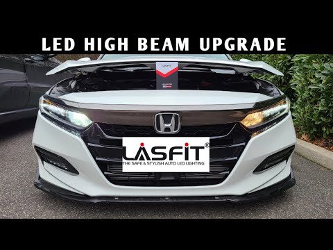 Lasfit 9005 60w LED High Beam  Upgrade | Honda Accord Sport 🪛DIY🪛