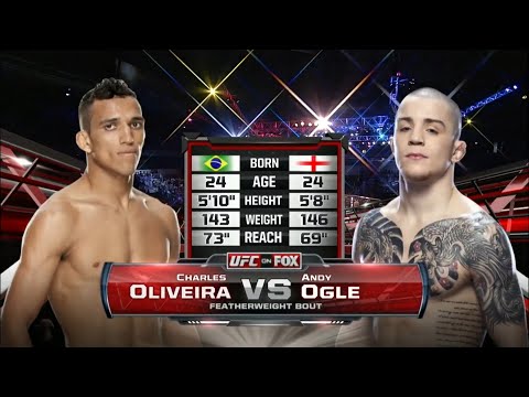 Charles Oliveira vs Andy Ogle fight footage