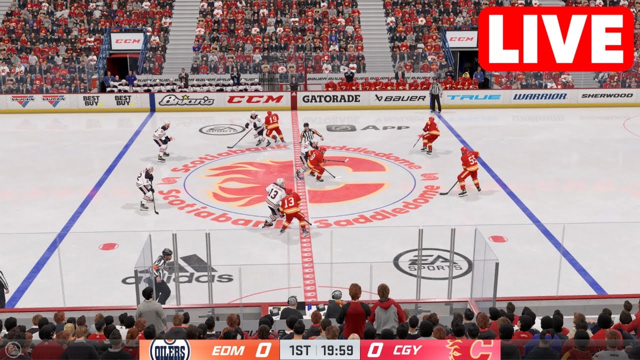 NHL LIVE🔴 Edmonton Oilers vs Calgary Flames - 18th May 2022 NHL Full Match - Game 1
