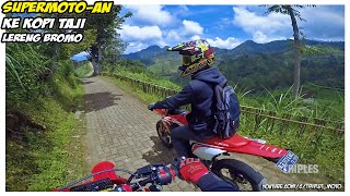 Supermoto-an Berburu Segarnya Kopi Taji di Lereng Bromo