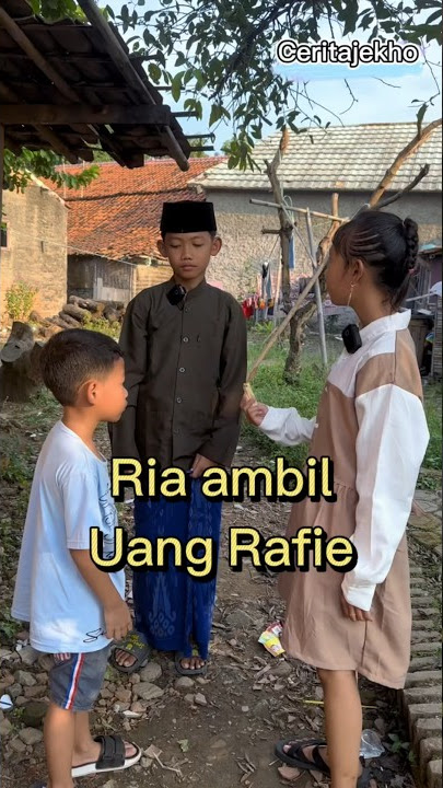 Ria ambil uang Rafie #karawang #shorts #ceritajekho