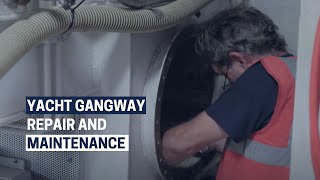 Yacht Gangway Repair & Maintenance | ptw Shipyard