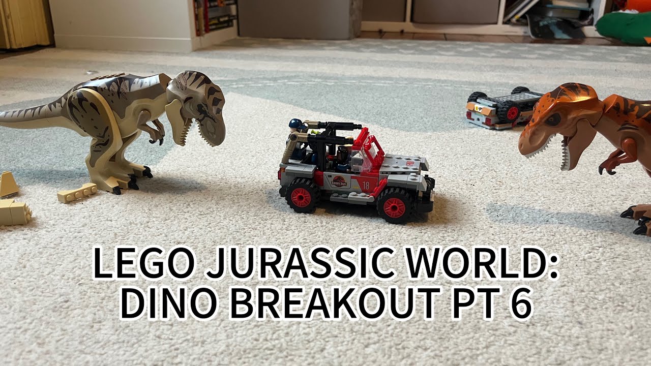 LEGO JURASSIC WORLD: DINO BREAKOUT PT6 - THE TIME MACHINE