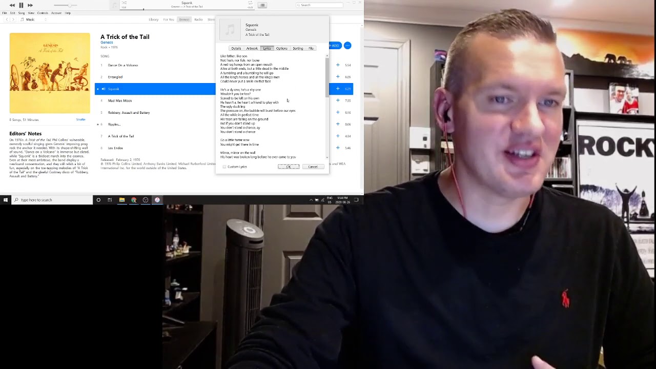 Genesis - Entangled / Squonk - First Time Listen (Patreon Request)