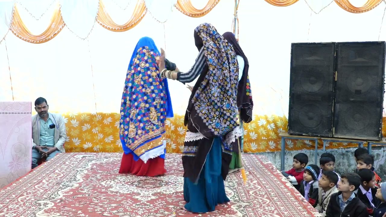 Amrita & Monika & Neelam dance performance vivekanand school Nadbai 