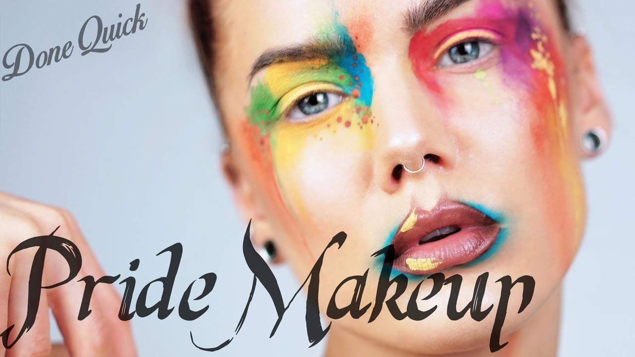 Done Quick - Pride Makeup | Linda Hallberg Tutorial