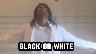Michael Jackson Black or White (impersonator)